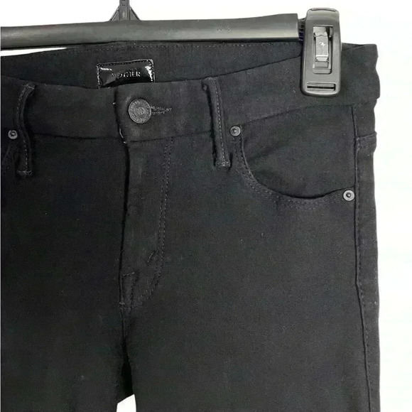 Mother The Looker Jeggings in Black Magic Size 26 - Picture 5 of 11